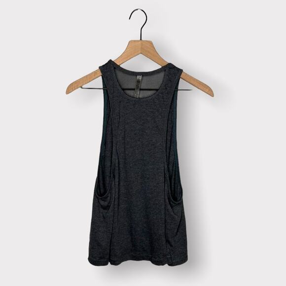 FP Movement Gray Mesh Muscle Tank Size Medium - Picture 4 of 8